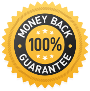 100% money-back guarantee